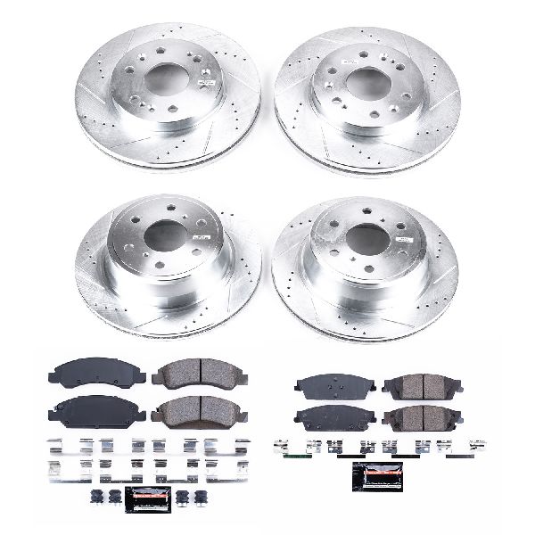2015-2020 GMC Yukon XL Disc Brake Kit - Front and Rear (Powerstop)
