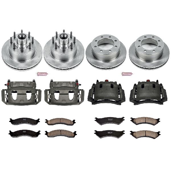 2007 Ford E-150 Disc Brake Kit - Front and Rear (Powerstop)