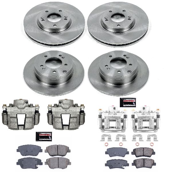 2011-2014 Hyundai Sonata Disc Brake Kit - Front and Rear (Powerstop)