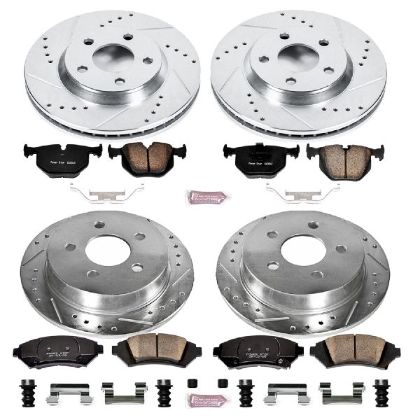 2005 Chevrolet Monte Carlo Disc Brake Kit - Front and Rear (Powerstop)