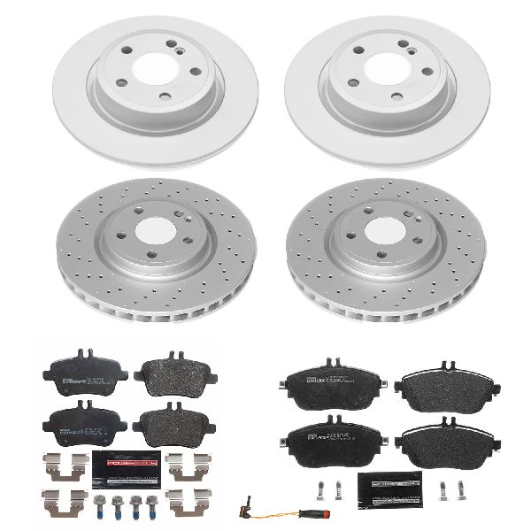 2015-2017 Mercedes-Benz GLA250 Disc Brake Kit - Front and Rear (Powerstop)