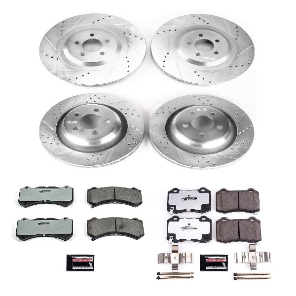 2015-2020 Dodge Charger Disc Brake Kit - Front and Rear (Powerstop)