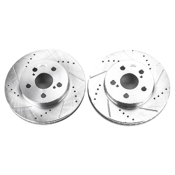 2016-2022 Toyota Prius Disc Brake Rotor Set - Front (Powerstop)
