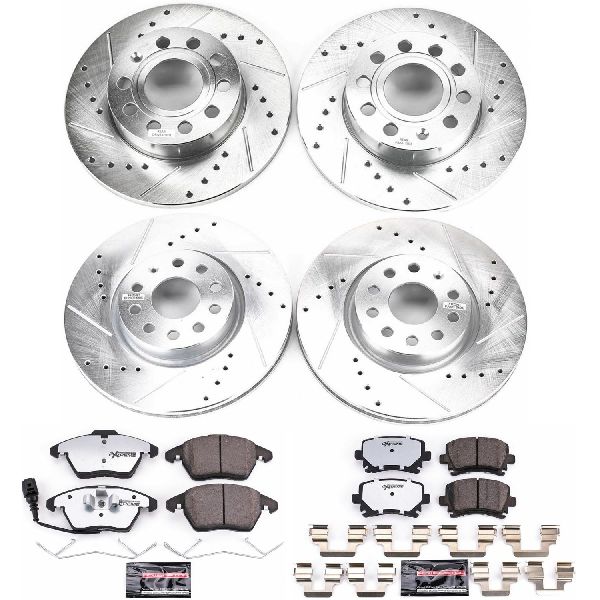 2008 Audi A3 Disc Brake Kit - Front and Rear (Powerstop)