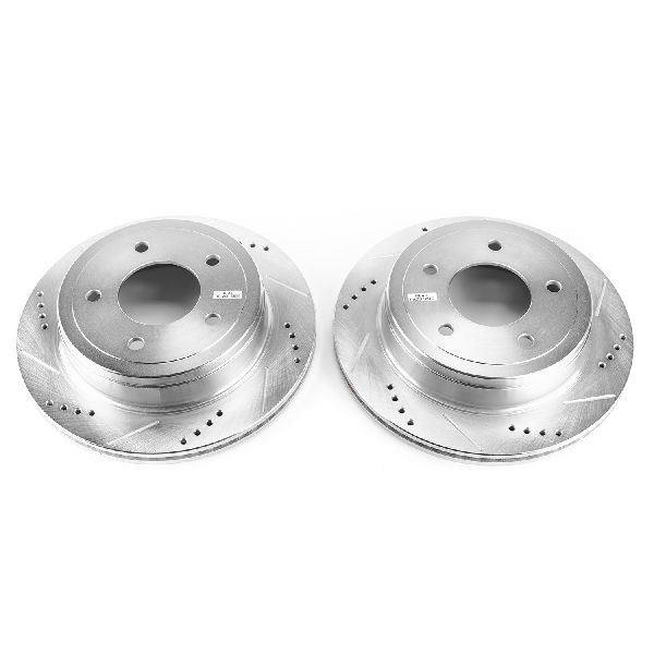2004-2006 Ford E-150 Disc Brake Rotor Set - Rear (Powerstop)