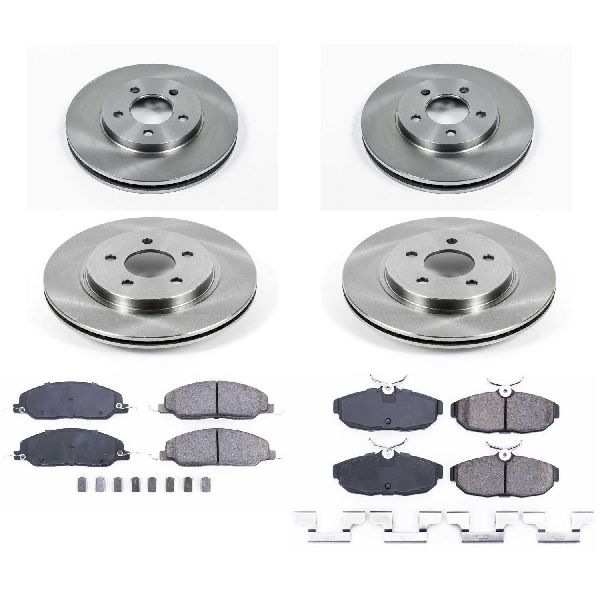 2005-2010 Ford Mustang Disc Brake Kit - Front and Rear (Powerstop)