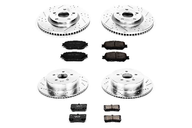 2010-2013 Lexus IS250 Disc Brake Kit - Front and Rear (Powerstop)