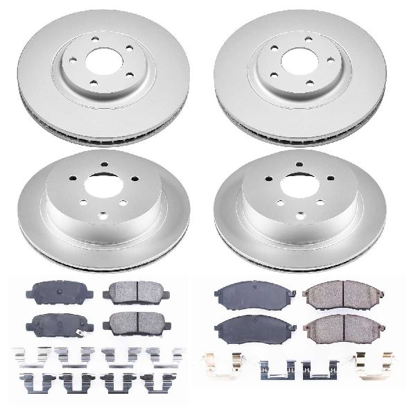 2011-2014 Nissan Murano Disc Brake Kit - Front and Rear (Powerstop)