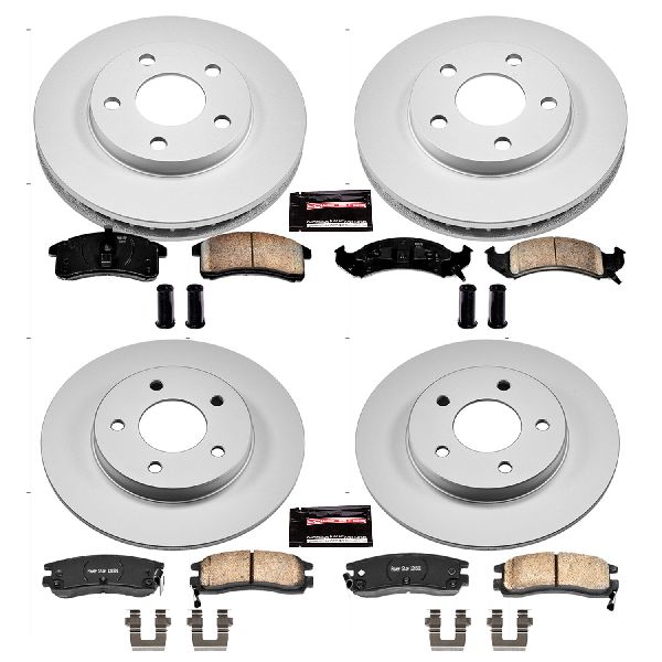 1992 Oldsmobile Toronado Disc Brake Kit - Front and Rear (Powerstop)