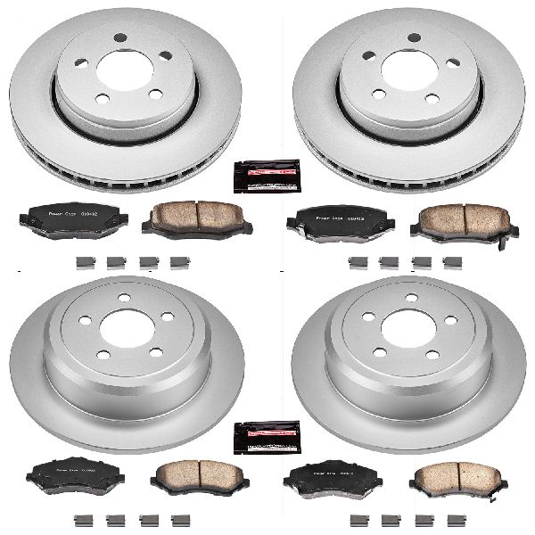 2007-2011 Dodge Nitro Disc Brake Kit - Front and Rear (Powerstop)