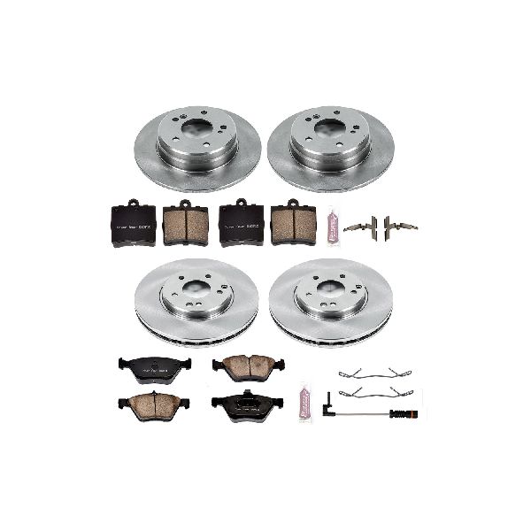 2004-2008 Chrysler Crossfire Disc Brake Kit - Front and Rear (Powerstop)
