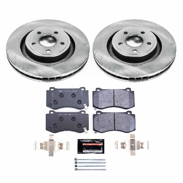 2006-2010 Jeep Grand Cherokee Disc Brake Kit - Front (Powerstop)