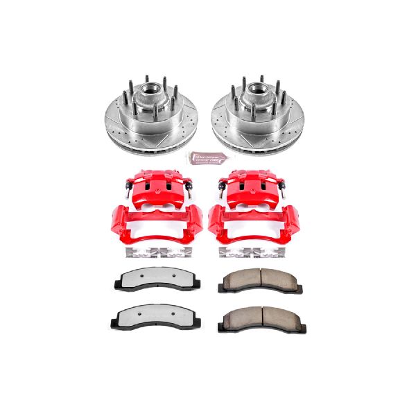 2000-2002 Ford Excursion Disc Brake Kit - Front (Powerstop)