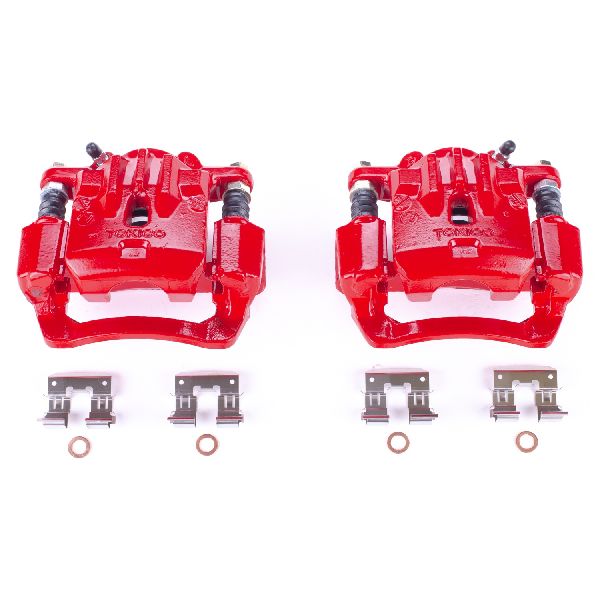 2010-2014 Subaru Legacy Disc Brake Caliper Set - Rear (Powerstop)