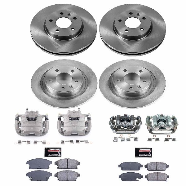 2011-2015 Chevrolet Volt Disc Brake Kit - Front and Rear (Powerstop)