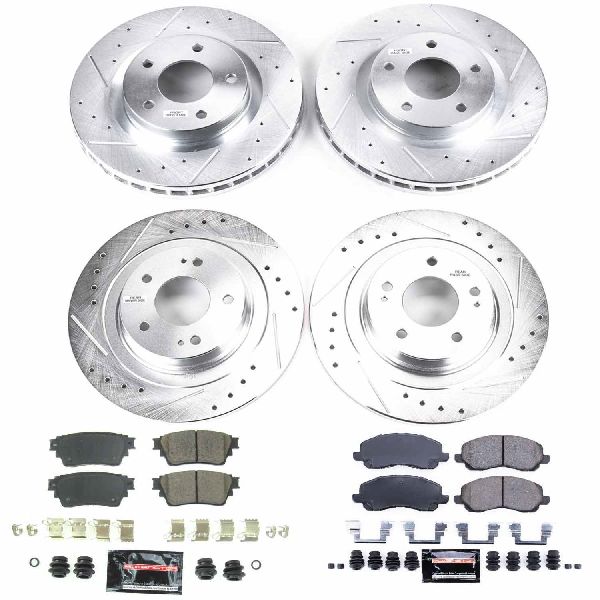 2017-2020 Mitsubishi Outlander Disc Brake Kit - Front and Rear (Powerstop)
