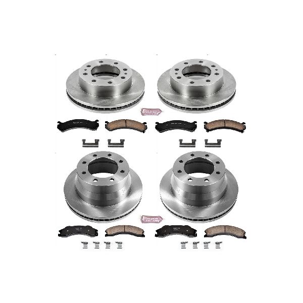 2009-2020 Chevrolet Express 3500 Disc Brake Kit - Front and Rear (Powerstop)