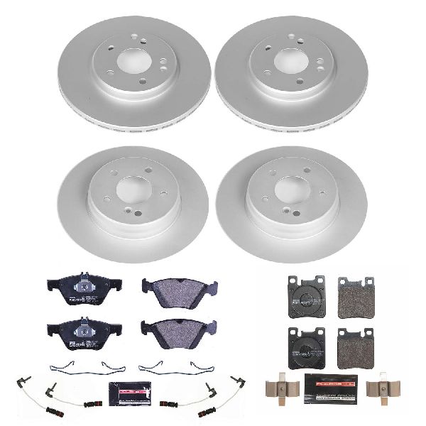 1998-1999 Mercedes-Benz CLK320 Disc Brake Kit - Front and Rear (Powerstop)