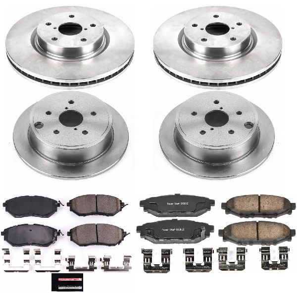 2015-2021 Subaru WRX Disc Brake Kit - Front and Rear (Powerstop)