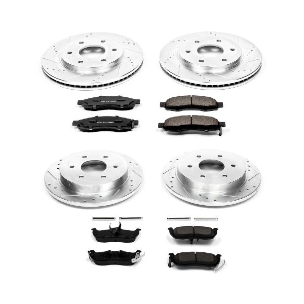 2004-2005 INFINITI QX56 Disc Brake Kit - Front and Rear (Powerstop)