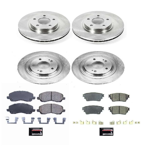 2017-2020 Mitsubishi Outlander Disc Brake Kit - Front and Rear (Powerstop)