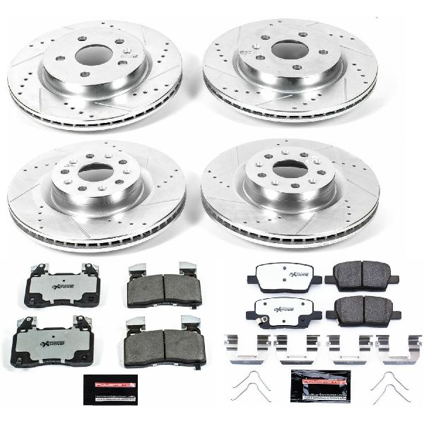 2016-2018 Cadillac CT6 Disc Brake Kit - Front and Rear (Powerstop)