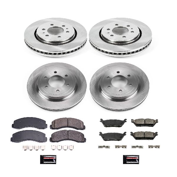 2018-2021 Lincoln Navigator Disc Brake Kit - Front and Rear (Powerstop)
