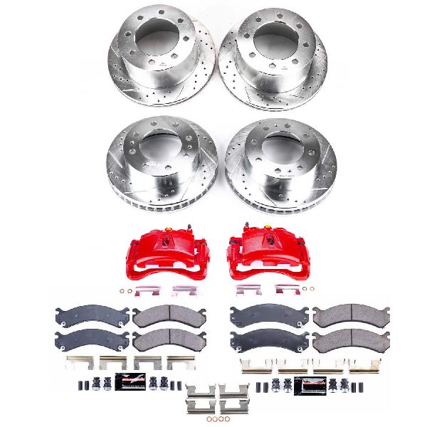 2001-2006 GMC Sierra 3500 Disc Brake Kit - Front and Rear (Powerstop)