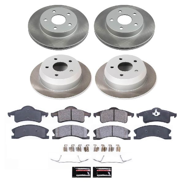 1999-2004 Jeep Grand Cherokee Disc Brake Kit - Front and Rear (Powerstop)