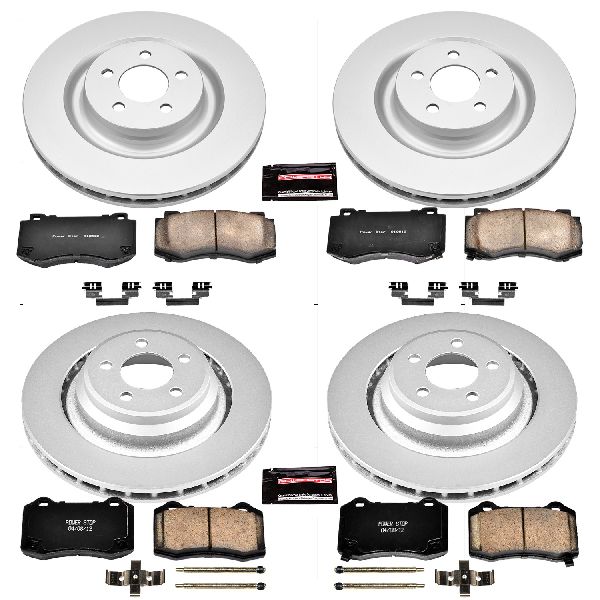 2006-2008 Dodge Magnum Disc Brake Kit - Front and Rear (Powerstop)