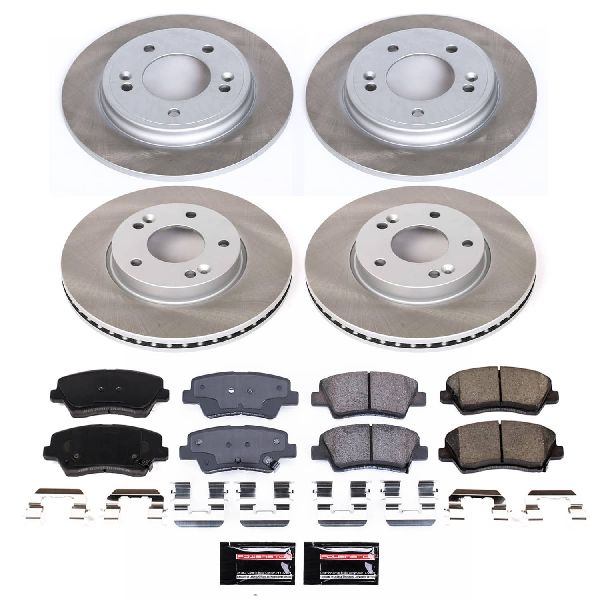 2019-2021 Hyundai Veloster Disc Brake Kit - Front and Rear (Powerstop)