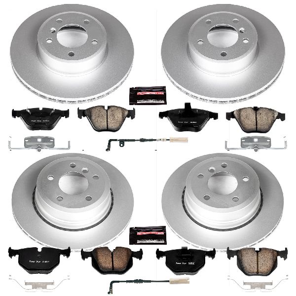 2009-2010 BMW 535i xDrive Disc Brake Kit - Front and Rear (Powerstop)