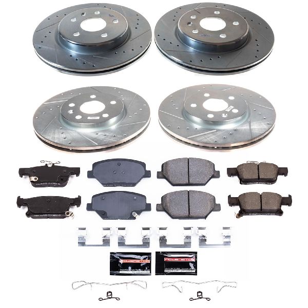 2019-2020 Buick Envision Disc Brake Kit - Front and Rear (Powerstop)