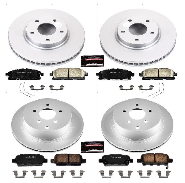 2011-2017 Nissan Quest Disc Brake Kit - Front and Rear (Powerstop)