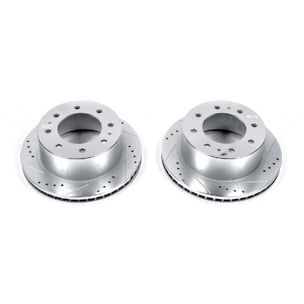 2011-2024 GMC Sierra 2500 HD Disc Brake Rotor Set - Rear (Powerstop)