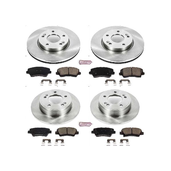 2017 Hyundai Veloster Disc Brake Kit - Front and Rear (Powerstop)