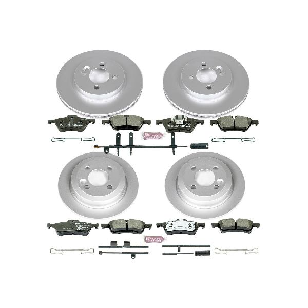2007-2008 Mini Cooper Disc Brake Kit - Front and Rear (Powerstop)