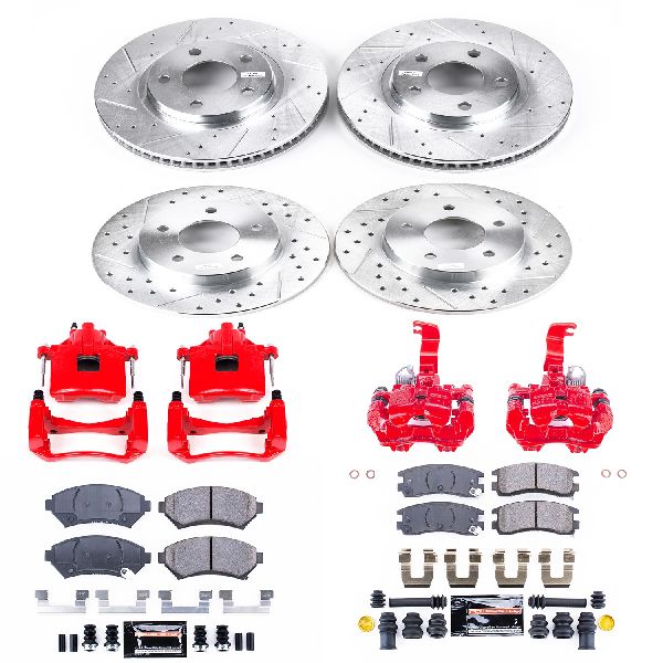 2001-2003 Oldsmobile Aurora Disc Brake Kit - Front and Rear (Powerstop)