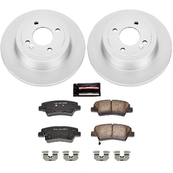 2012-2022 Hyundai Accent Disc Brake Kit - Rear (Powerstop)