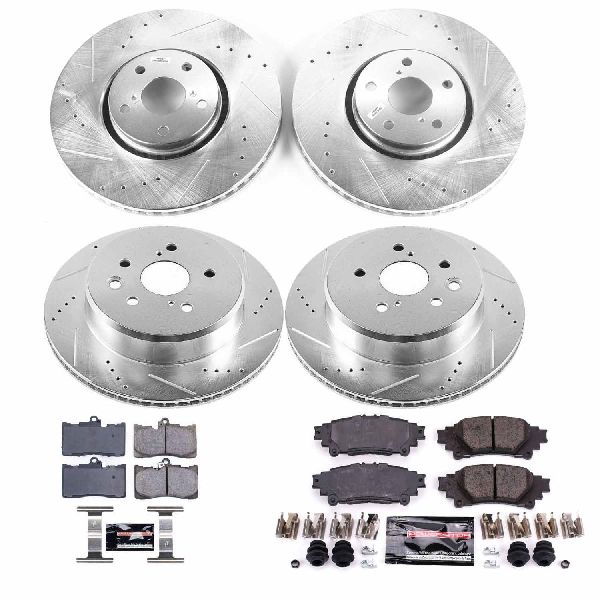 2018-2020 Lexus IS300 Disc Brake Kit - Front and Rear (Powerstop)