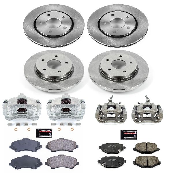 2013 Dodge Journey Disc Brake Kit - Front and Rear (Powerstop)