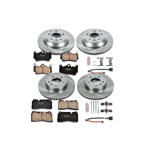 2007-2010 Volkswagen Touareg Disc Brake Kit - Front and Rear (Powerstop)