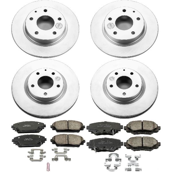 2014-2016 Mazda 3 Disc Brake Kit - Front and Rear (Powerstop)