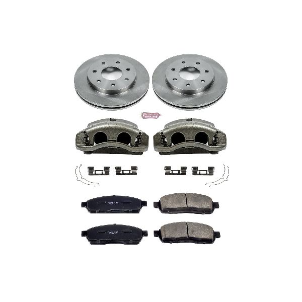2006-2008 Lincoln Mark LT Disc Brake Kit - Front (Powerstop)