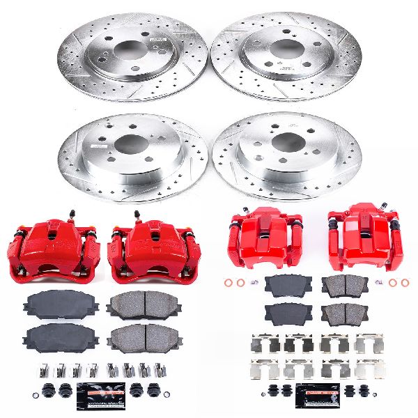 2011-2018 Toyota RAV4 Disc Brake Kit - Front and Rear (Powerstop)
