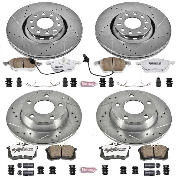 1998-2004 Audi A6 Quattro Disc Brake Kit - Front and Rear (Powerstop)