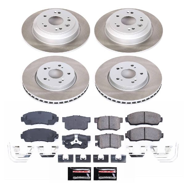 2012-2015 Honda Crosstour Disc Brake Kit - Front and Rear (Powerstop)