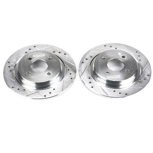 2002-2004 Ford Focus Disc Brake Rotor Set - Rear (Powerstop)