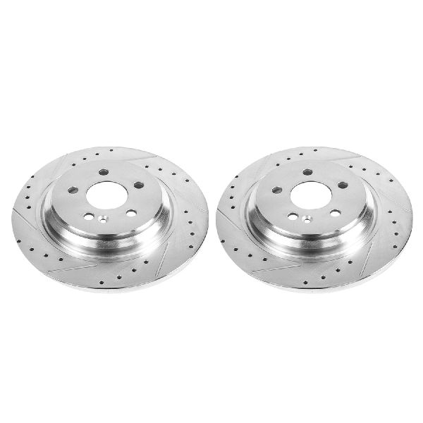 2002-2005 Mercedes-Benz ML500 Disc Brake Rotor Set - Rear (Powerstop)