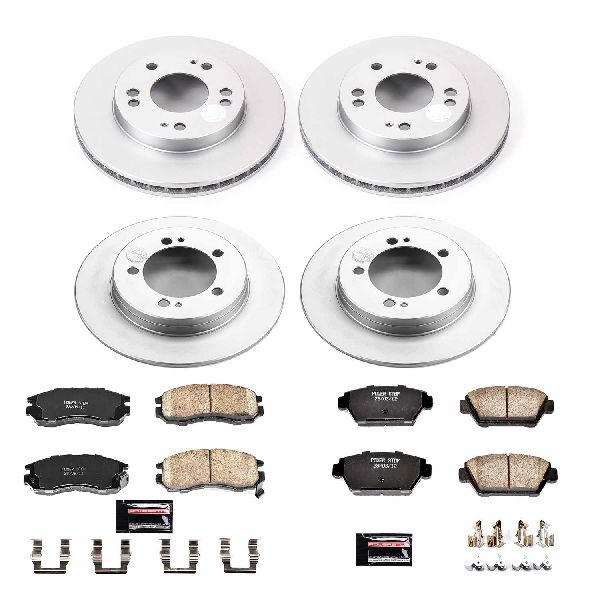 1990-1994 Plymouth Laser Disc Brake Kit - Front and Rear (Powerstop)